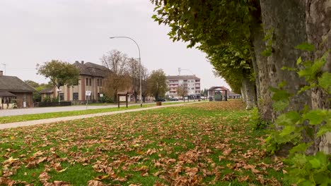 Durdenovac,-Slavonia,-small-town-in-Croatia,-Autumn-near-center