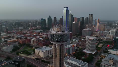 Skyline-Der-Innenstadt-Von-Dallas,-Texas
