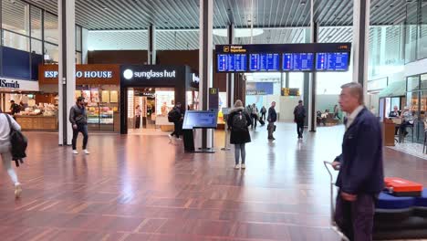 Copenhagen-Keastrup-Airport-is-the-most-important-airport-in-Denmark,-near-Copenhagen-and-Malmo