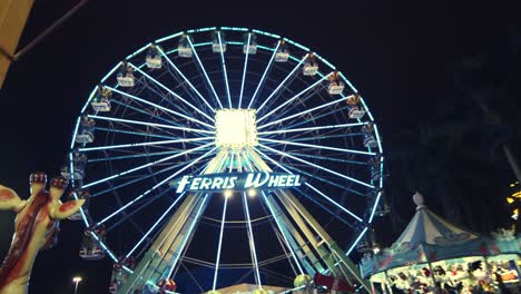 The-Ferris-wheel-at-the-amusement-park-Nova-Nicolandia-in-Parque-da-Cidade-in-Brazil