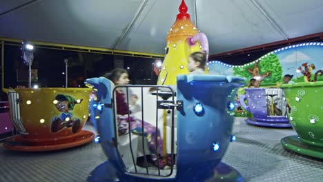 View-of-tea-cups-carousel-at-Nicolandia-Center-Park-In-Brasilia