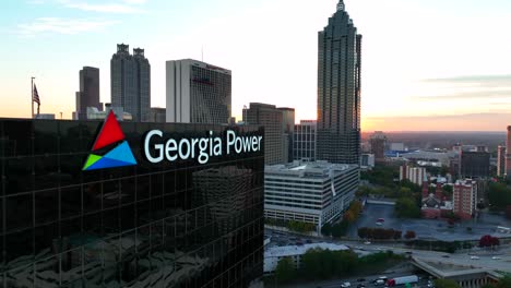 Georgia-Power-Electric-Utility-Con-Sede-En-Atlanta,-Georgia,-Ee.uu.