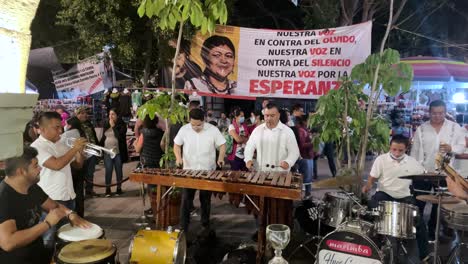shot-of-a-musical-group-with-marimba-in-the-center-of-the-city-of-oaxaca