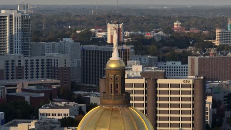 Georgia-State-University,-GSU-Und-Capitol-Dome-In-Atlanta
