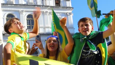 After-the-presidential-election-defeat-of-President-Jair-Bolsonaro,-his-supporters-protest-in-the-streets