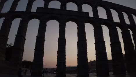 segovia-aqueduct-at-sunset-in-spain