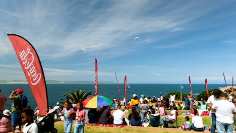 Tourists-gathered-at-the-Hermanus-amphitheater---Whale-Festival-celebration