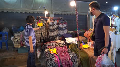 Famous-elephant-pants-for-sale-at-Night-Market-in-Thailand