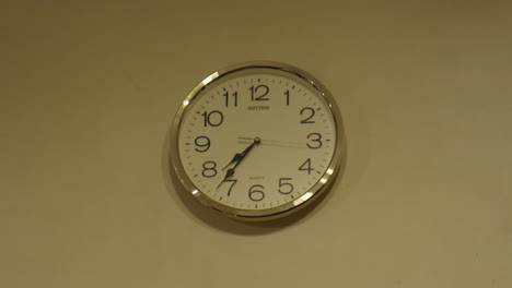 Vintage-wall-clock,-retro-and-vintage-item,-video-clock-ticking,-Hongkong