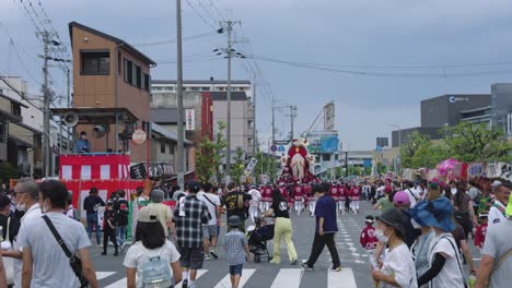 Japaner-Feiern-Das-Sommerfest-In-Kishiwada-Danjiri-Matsuri