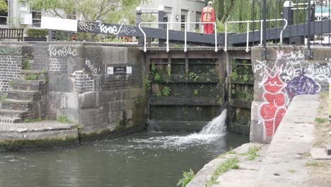 London-canal-lock