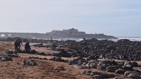 Insel-Sidi-Abderrahman-Von-Ain-Diab-Beach-In-Casablanca-Marokko