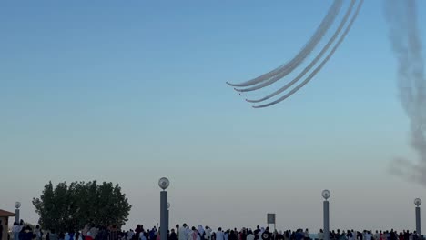 Kunstflugshow-Der-Royal-Air-Force-In-Kuwait
