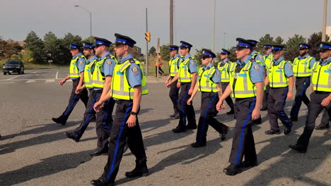 Honor-walk-for-slain-asian-officer-Andrew-Hong-bay-Ontario-officers