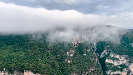 shot-of-Sumidero-Canyon-with-storm-clouds-passing-quickly