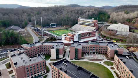 Appalachian-State-University,-Kidd-Brewer-Football-Stadium-in-Boone-NC,-North-Carolina