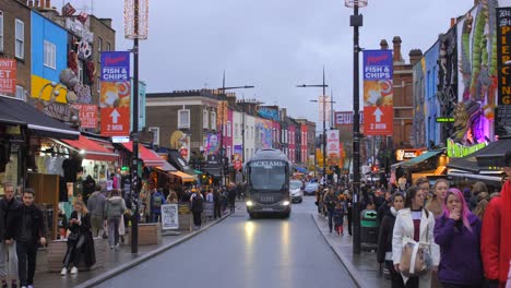 View-of-Camden-High-Street-and-Camden-Locks,-a-vibrant-area-of-London-with-tourists-and-shops