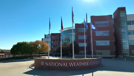 National-Weather-Center-with-flags