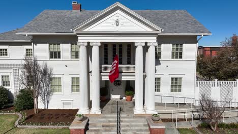Flag-at-University-of-Oklahoma-campus-building