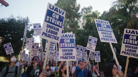 Picket-Signs-Raised-High-Above-a-Crowd-of-UC-Academic-Workers-on-UCLA's-Campus