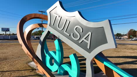 Tulsa-Schild-An-Der-Historischen-Route-66