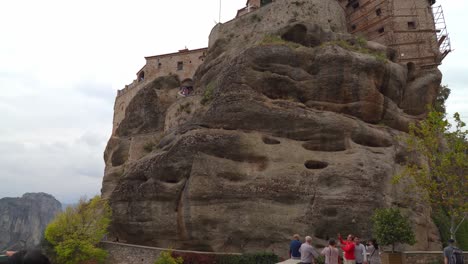 The-Meteora-is-a-rock-formation-in-central-Greece-hosting-one-of-the-largest-and-most-precipitously-built-complexes-of-Eastern-Orthodox-monasteries