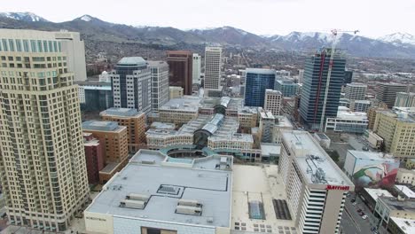 Aerial-view-of-the-Salt-Lake-City-downtown-area-featuring-the-City-Creek-Center