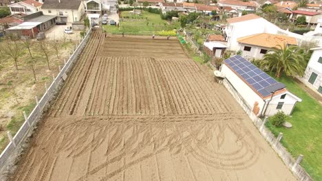 Farmers-Working-on-Agriculture-Field-Aerial-View