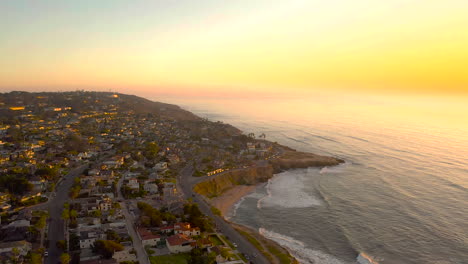 Sonnenuntergangsklippen-In-Point-Loma,-San-Diego,-Kalifornien