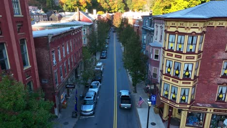 Downtown-shops-in-historic-district-of-Jim-Thorpe-PA