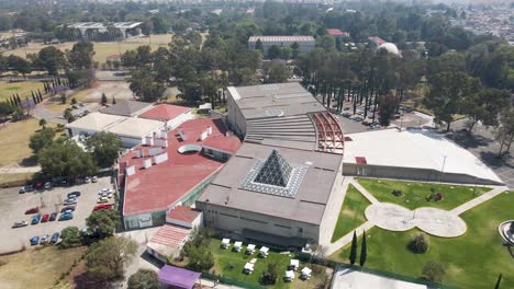 Aerial-view-showcasing-the-beautiful-buildings-at-National-Polytechnic-Institute-of-Mexico