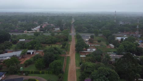 Drohnenvideo-Des-Vororts-Matsheumhlophe-In-Bulawayo,-Simbabwe