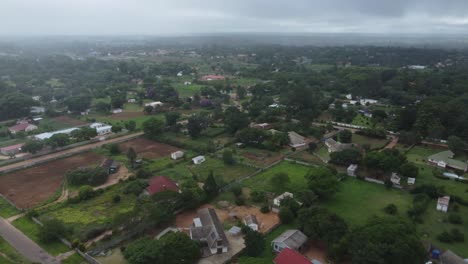 Drohnenvideo-Des-Vororts-Matsheumhlophe-In-Bulawayo,-Simbabwe