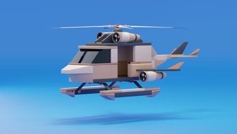 Transforming-effect-form-car-to-helicopter