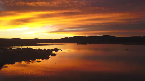 Stunning-Epic-incredible-Sunrise-Sunset-Lake-Jindabyne-Drone-Australia-Colorful-Still-peaceful-drone-2-by-Taylor-Brant-Film