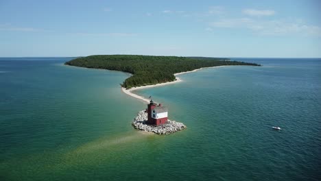 Round-Island-Lighthouse-Wide-Flyout-Aerial