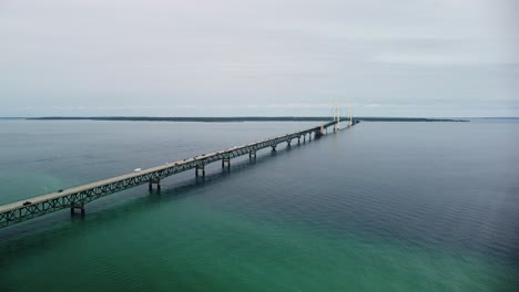 Mackinac-Bridge-Luftfahrt-Sommer