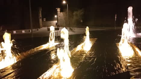 Luminous-water-fountains-that-alternate-colors