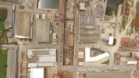 Drone-flying-around-the-shipyard