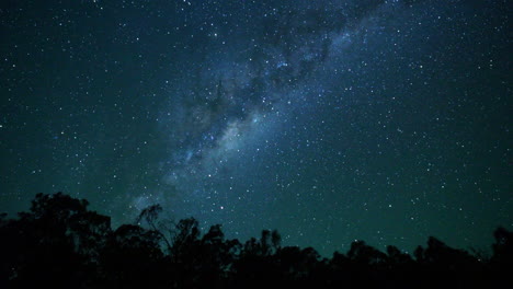 Australia-Hermosa-Impresionante-Vía-Láctea-Cruz-Del-Sur-Noche-Estrella-Senderos-8-Timelapse-Por-Taylor-Brant-Película