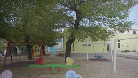 Der-Garten-Des-Kindergartens-Ist-Gut-Organisiert