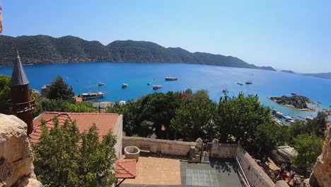 Views-from-Kekova-Castle-on-the-Turquoise-Coast-of-Turkey