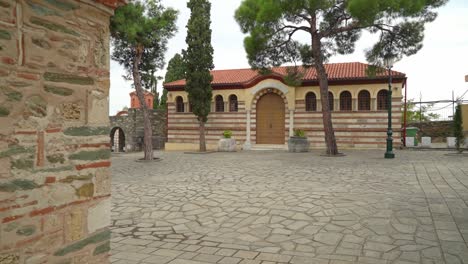 El-Monasterio-De-Vlatades-O-El-Monasterio-De-Vlatadon-En-Tesalónica-Está-Incluido-En-Unseco-Junto-Con-Otros-14-Monumentos-Paleocristianos-Y-Bizantinos-De-Tesalónica-Debido-A-Su-Arquitectura-Bizantina