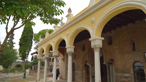 El-Monasterio-De-Vlatades-O-El-Monasterio-De-Vlatadon-En-Tesalónica-Fue-Fundado-Entre-1351-Y-1371-Ad-Por-La-Emperatriz-Anna-Palaiologina
