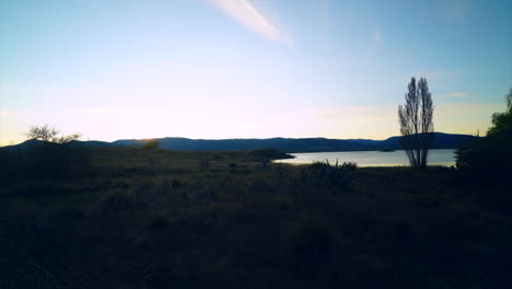 Australien-Lake-Jindabyne-Sunset-Lake-Front-Perisher-Thredbo-Zeitraffer-Von-Taylor-Brant-Film