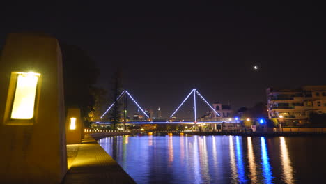 Perth-Wa-Sterne-Seebrücke-Stadt-Innenstadt-Fluss-Zeitraffer-Von-Taylor-Brant-Film