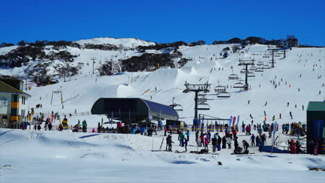 Timelapse-Ski-Lift-Front-Valley-Perisher-Sunny-Beautiful-Winter-Australia-Snowy-Mountains-by-Taylor-Brant-Film