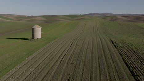 Italy-silo-right-to-left-aerial