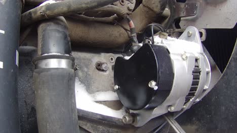Adjusting-belt-tension-on-a-newly-installed-alternator