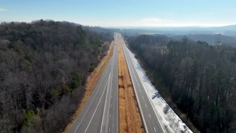 Autopista-421-En-El-Condado-De-Wilkes-Nc,-Carolina-Del-Norte